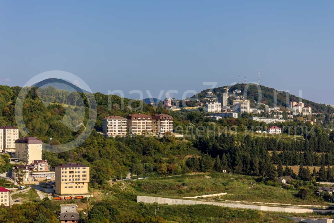 Вид из гостиницы "У Артура" в Сочи