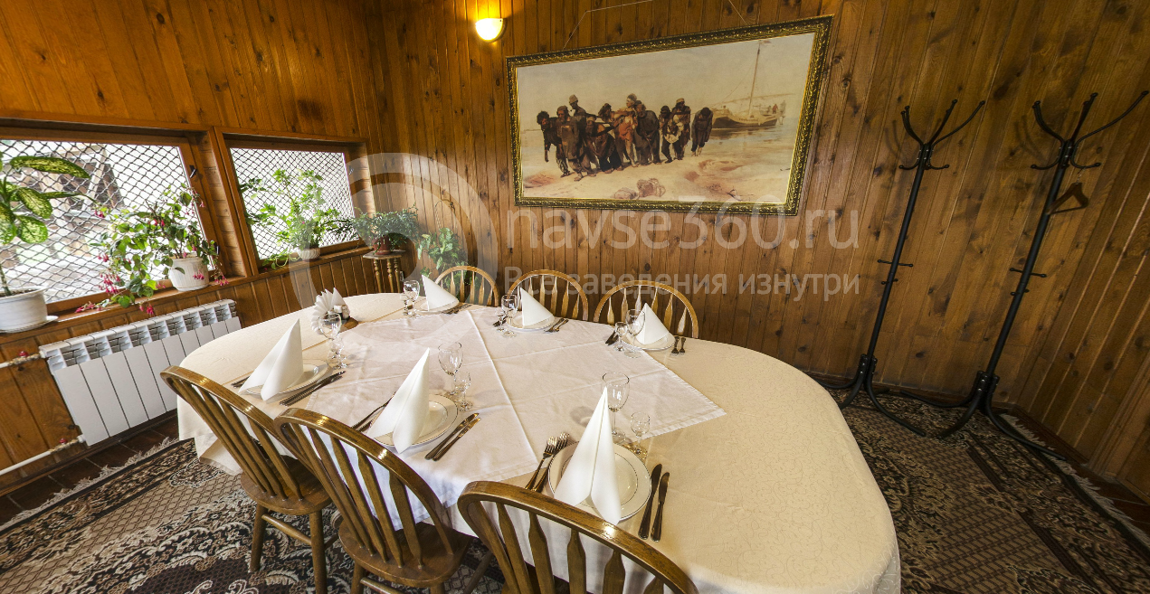 VIP зал в ресторане Бурлацкая слобода